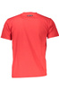 CAVALLI CLASS T-SHIRT Z KRÓTKIM RĘKAWEM MĘSKI CZERWONY