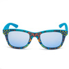 Okulary ITALIA INDEPENDENT 0090-FIS-000. Okulary przeciwsłoneczne, Kolor niebieski. Unisex.