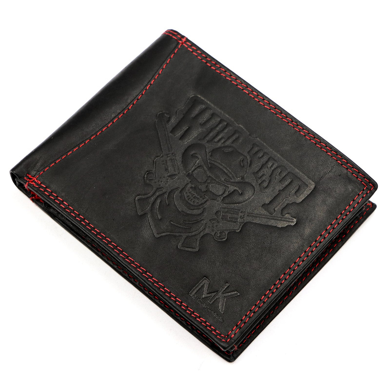 Skórzany męski portfel Money Kepper CDD 5600 WILD WEST
