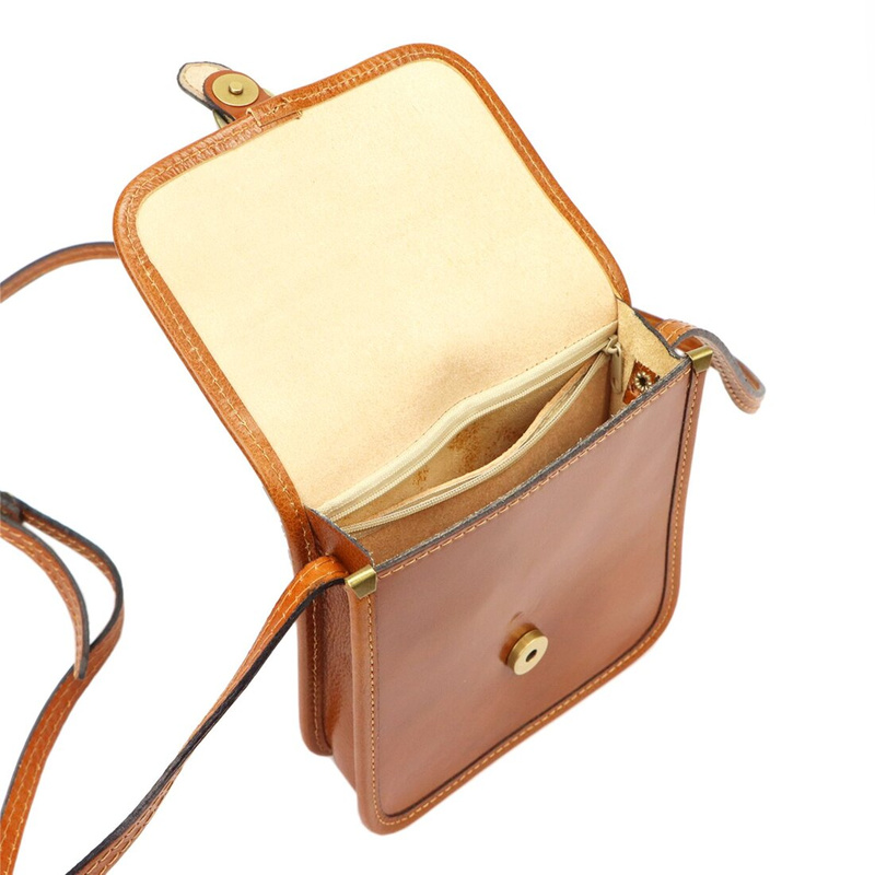 Florence damska listonoszka przez ramię skóra naturalna klasyczna torebka