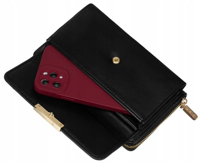 Elegancka mini torebka-portfel w jednym 4U Cavaldi