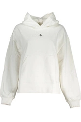BLUZA DAMSKA BEZ ZAMKA CALVIN KLEIN BIAŁA