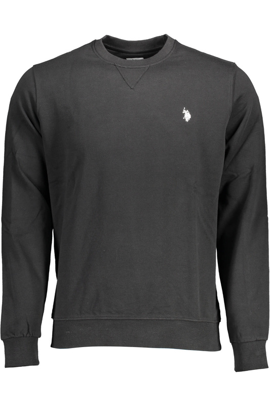 BLUZA US POLO BEZ ZAMKA CZARNA MĘSKA