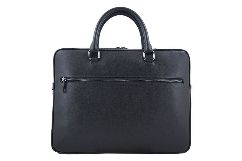 Klasyczna torba na laptopa - Barberini's - Czarna