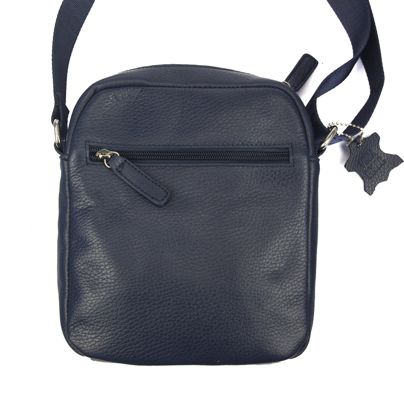 Harvey Miller Polo Club saszetka miejska torba na ramię skóra naturalna