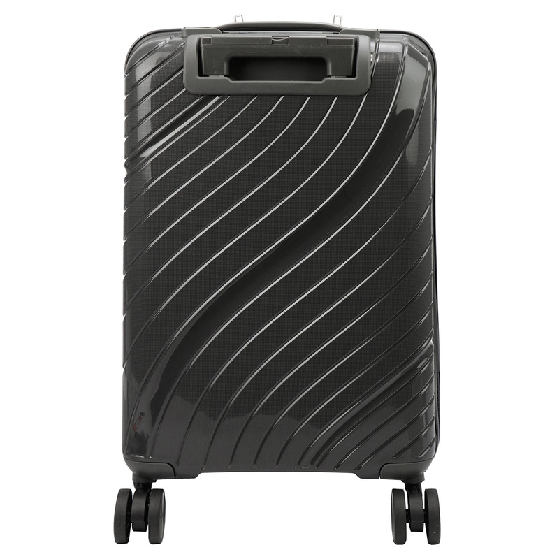 Pierre Cardin walizka na kółkach materiał ABS z zamkiem szyfrowym