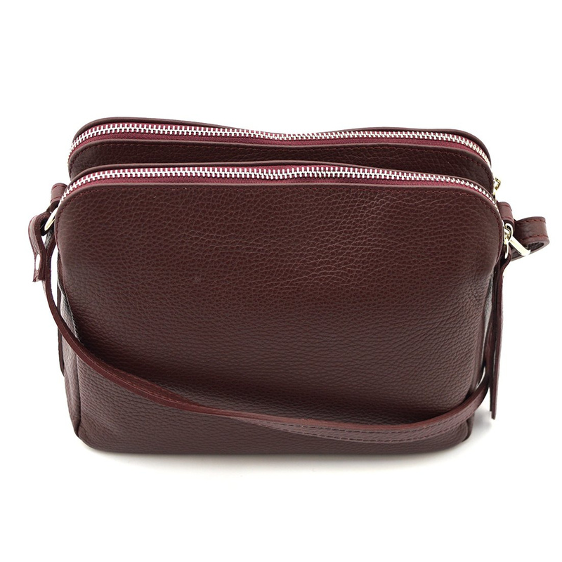 Duża elegancka damska torebka na ramię skórzana