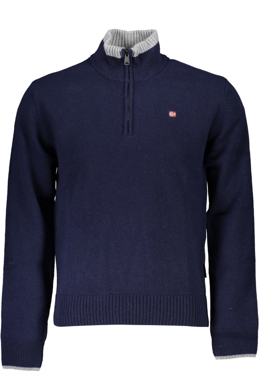 NIEBIESKI SWETER M�SKI NAPAPIJRI