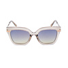 Okulary GUESS GF00015-5127P. Okulary przeciwsłoneczne, Kolor przezroczysty. Kobieta.