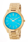 Zegarek MICHAEL KORS MK3492. Kwarcowy, Kolor niebieski. Kobieta.