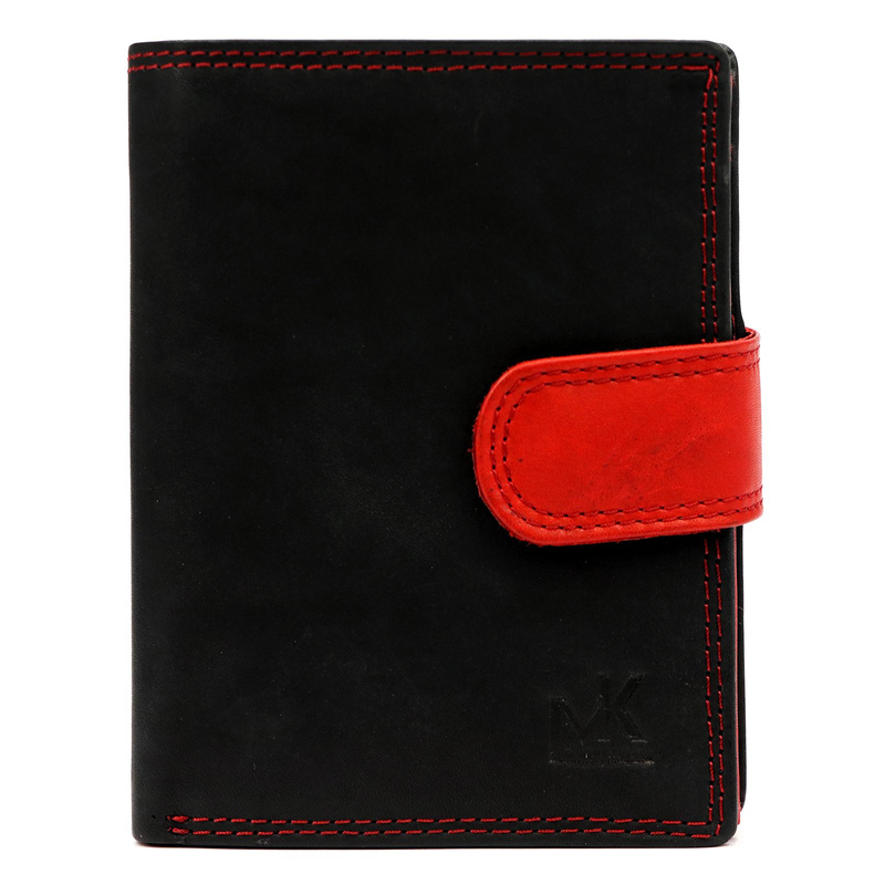 Money Kepper portfel męski skóra naturalna pionowy pojemny system RFID