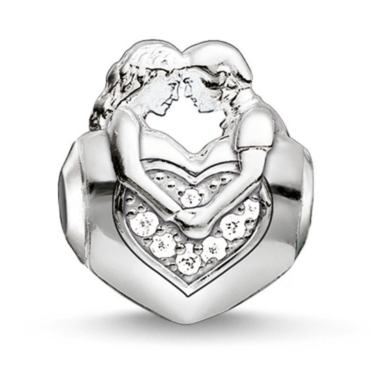 Biżuteria THOMAS SABO K0161-051-14. TRINKET, Kolor biały. Kobieta.
