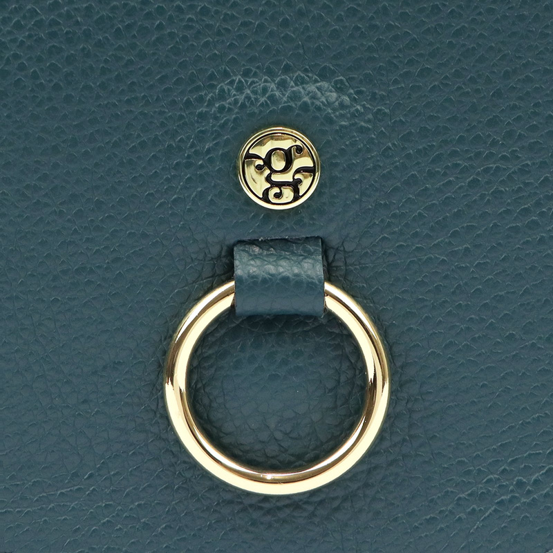 Gregorio skórzana damska listonoszka torebka zamykana klapą na magnes