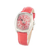 Zegarek CHRONOTECH CT7896L-97. Kwarcowy, Kolor czerwony. Kobieta.