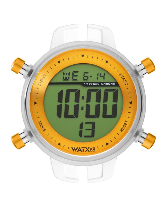 Zegarek WATXANDCO RWA1093. Pudełko, Kolor pomarańczowy. Unisex.