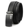 Nordee męski pasek do spodni skóra naturalna zaciskowa klamra stylowy