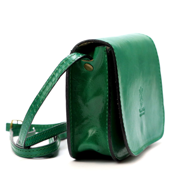 Skórzana damska listonoszka przez ramię minimalistyczna premium Florence