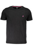 US GRAND POLO T-SHIRT MĘSKI Z KRÓTKIM RĘKAWEM CZARNY