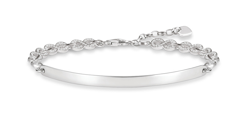 Biżuteria THOMAS SABO LB4305114L18V. Bransoletka, Kolor srebrny. Kobieta.
