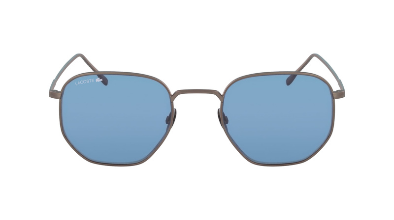 Okulary LACOSTE L206S-033. Okulary przeciwsłoneczne, Kolor szary. Unisex.