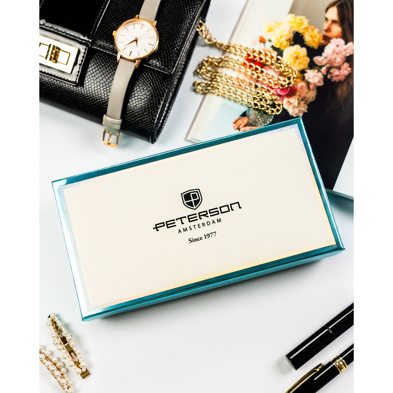 Skórzany damski portfel Peterson PTN PS401-MLF