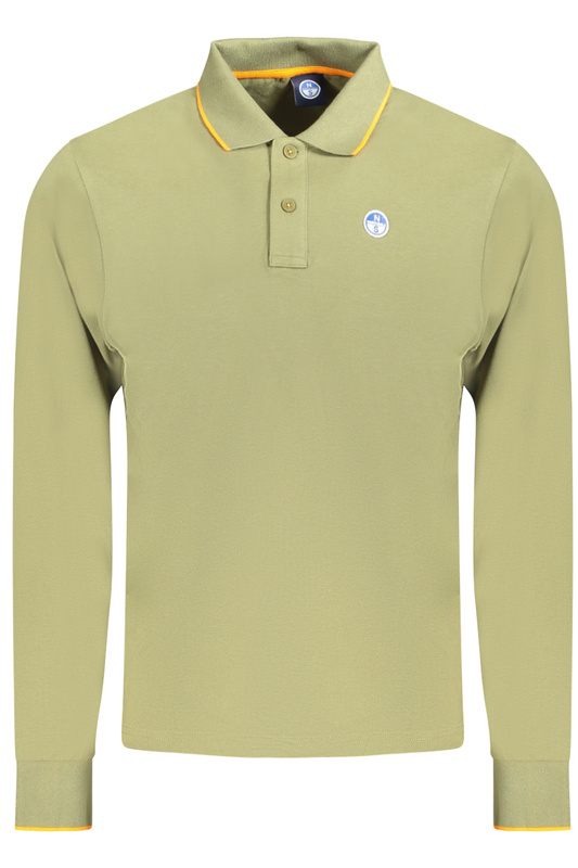 NORTH SAILS POLO Z DŁUGIM RĘKAWEM MĘSKIE ZIELONE