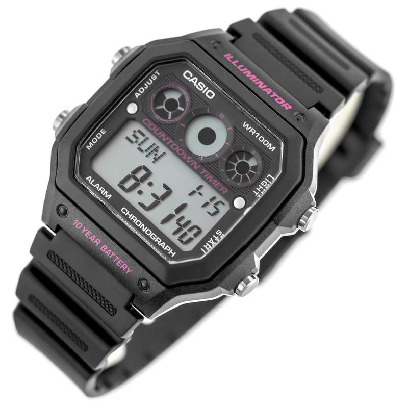 ZEGAREK MĘSKI CASIO AE-1300WH-1A2VEF  (zd146f) + BOX