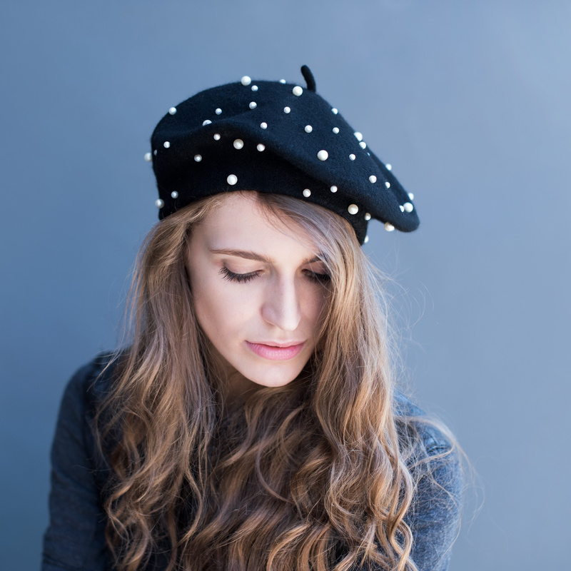 Beret Delicate Pearl