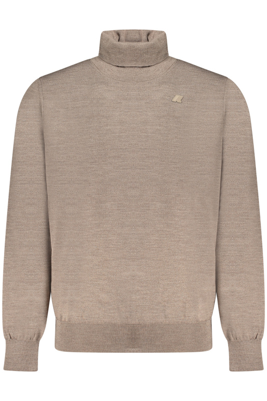 Brązowy sweter męski K-WAY