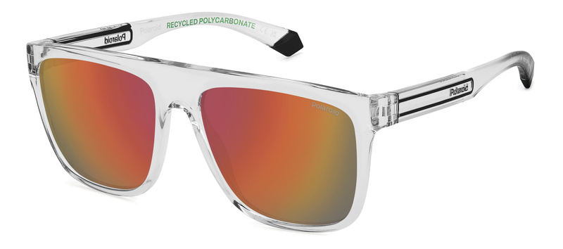 Okulary POLAROID PLD2162S900. Okulary przeciwsłoneczne, Kolor CRYSTAL. Mężczyzna.