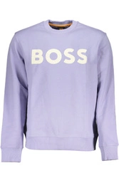 FIOLETOWA BLUZA MĘSKA HUGO BOSS BEZ ZAMKA