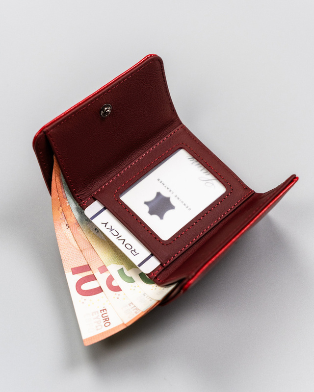 Mała elegancka damska portmonetka Rovicky z RFID
