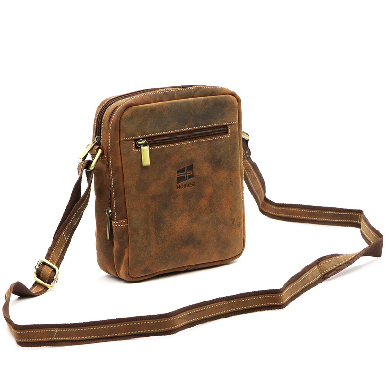 Saszetka męska z naturalnej skóry Nordee DOH-GM-06