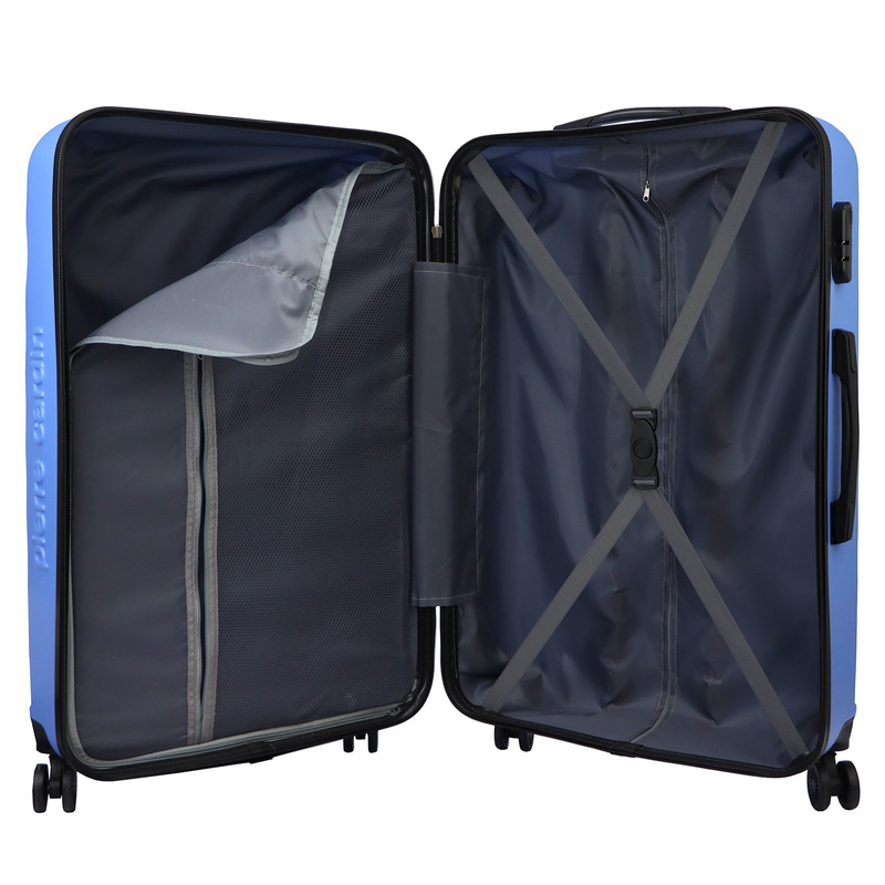 Mocna walizka damska z ABSu Pierre Cardin MED12 x3 Z