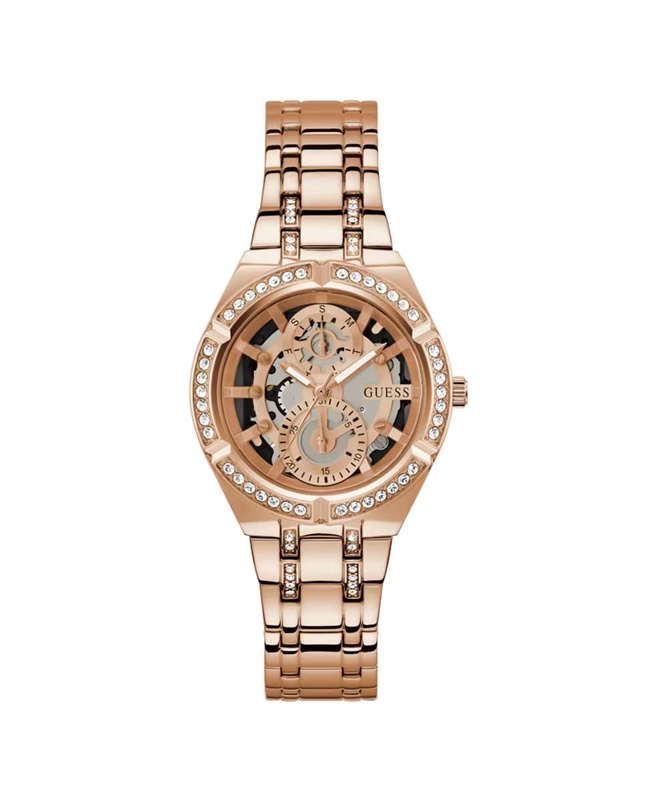 Zegarek GUESS GW0604L3. Kwarcowy, Kolor różowy. Kobieta.
