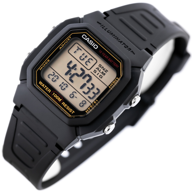 ZEGAREK MĘSKI CASIO W-800H-1BVES KLASYKA + BOX
