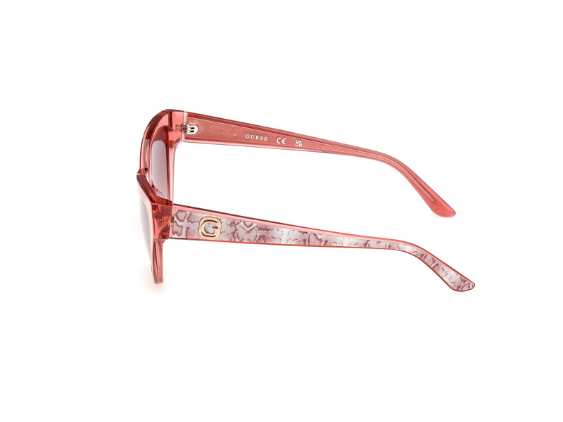 Okulary GUESS GU00112-5672T. Okulary przeciwsłoneczne, Kolor różowy. Kobieta.