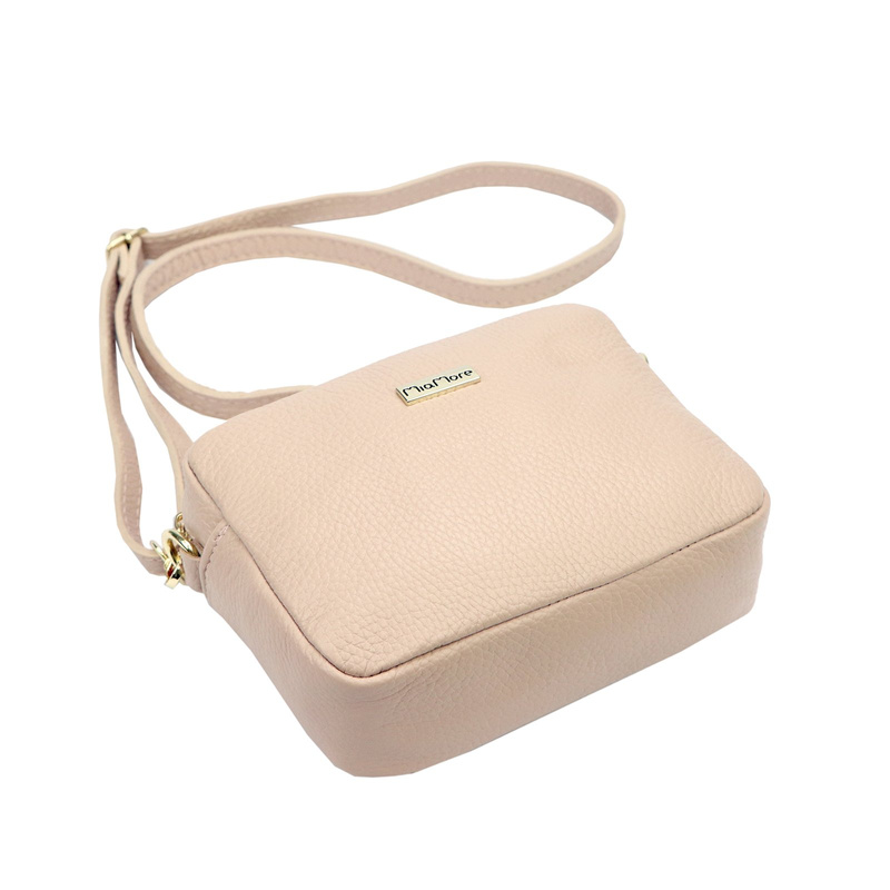 MiaMore damska listonoszka skóra naturalna torebka na ramię miejska