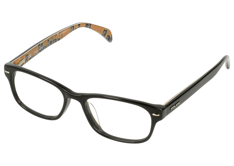 Okulary POLICE VK036N-480700. Okulary, Kolor czarny. Dziecko.