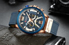 ZEGAREK MĘSKI CURREN 8329  (zc027e) - CHRONOGRAF + BOX