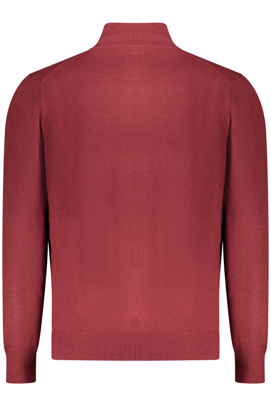 Norway 1963 CZERWONY bluza na zamek MĘSKI