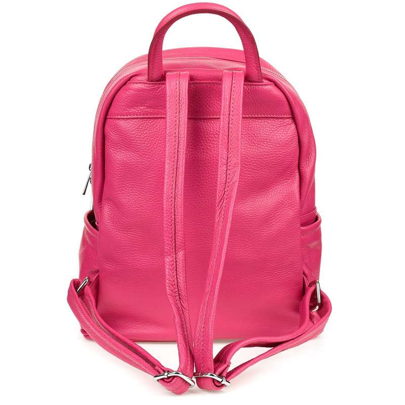 Skórzany plecak A4 duży pojemny do szkoły Włoski P16