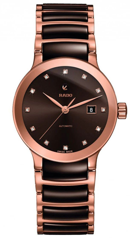Zegarek RADO R30183752. Automatyczny, Kolor brązowy. Kobieta.
