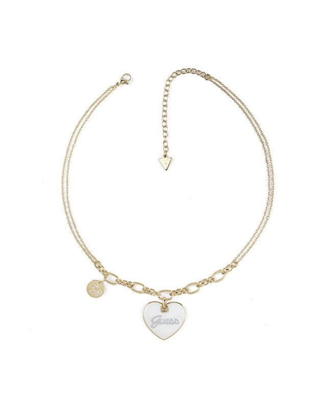 Biżuteria GUESS JUBN05148JWYG. Bransoletka, Kolor biały. Kobieta.