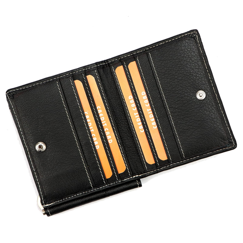 Skórzany męski portfel Money Kepper CC 5610