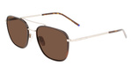 Okulary ZEISS ZS22108S55192. Okulary przeciwsłoneczne, Kolor brązowy. Mężczyzna.