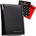 Skórzany męski portfel Peterson PTN N4-NGV