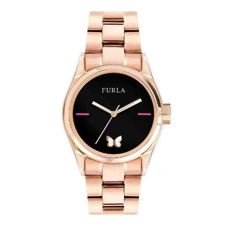 Zegarek FURLA R4253101537. Kwarcowy, Kolor czarny. Kobieta.