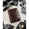 Skórzany męski portfel Peterson PTN N4L-BUF