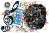 SMARTWATCH MĘSKI GRAVITY GT20-5 - AMOLED, DODATKOWY PASEK (sg024e)